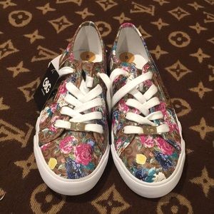 Multicolored Floral Woman Sneakers